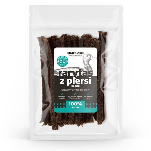UNISZKI Duck breast delicacy - treat for dogs - 200g