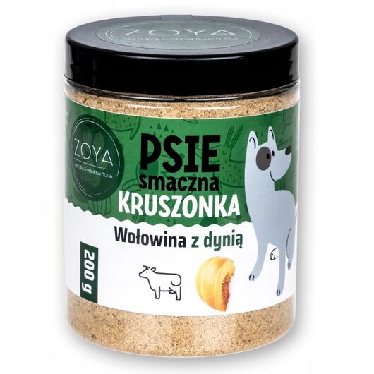 ZOYA Beef and pumpkin crumble - dog treat - 200g