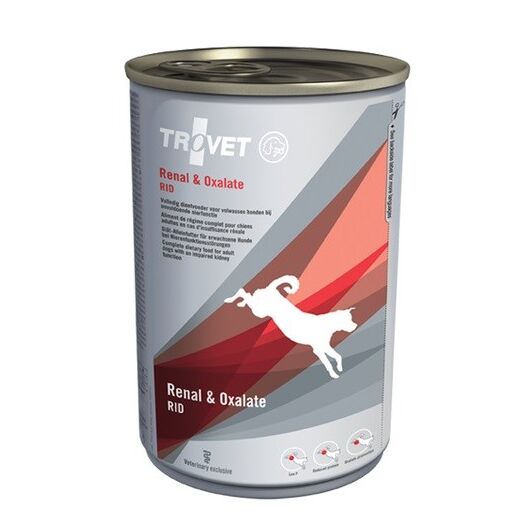 TROVET Renal & Oxalate RID with chicken - Wet dog food - 400 g