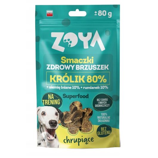 ZOYA Healthy tummy Rabbit - dog treat - 80g