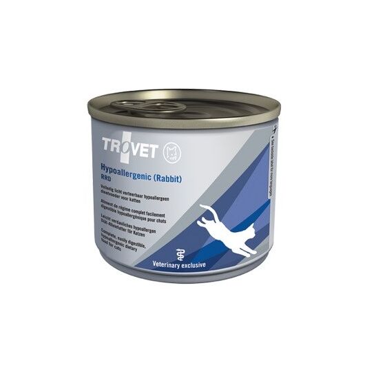 TROVET Hypoallergenic RRD with rabbit - wet cat food - 200g
