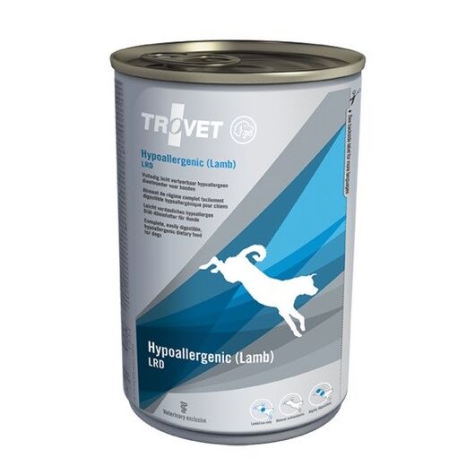 TROVET Hypoallergenic LRD with lamb - Wet dog food - 400 g