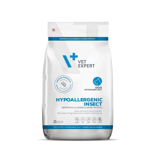 VET EXPERT Veterinary Diet Hypoallergenic Insect Dog - dry dog food - 2 kg