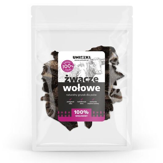 UNISZKI Beef tripe - dog treat - 500g