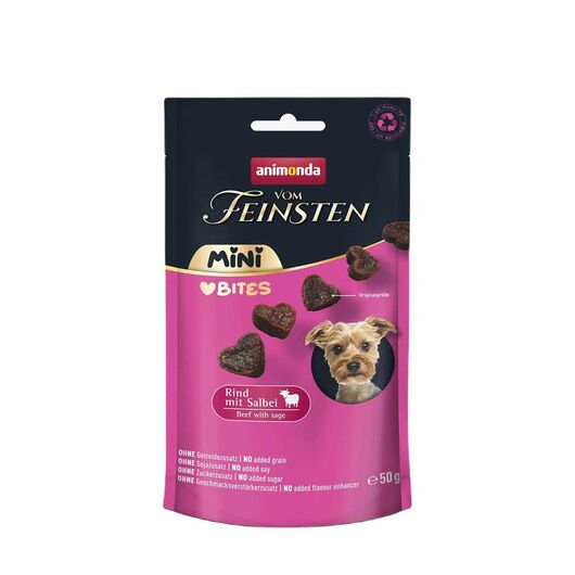 ANIMONDA Adult Mini Love Bites Beef with sage - dog treat - 50g