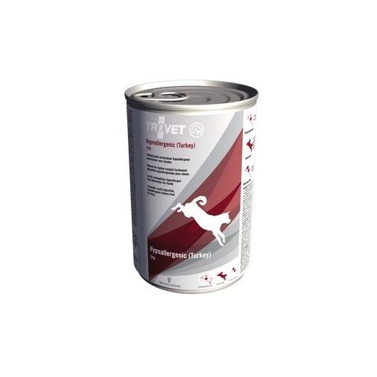 TROVET Hypoallergenic TPD with turkey  - Wet dog food - 400 g