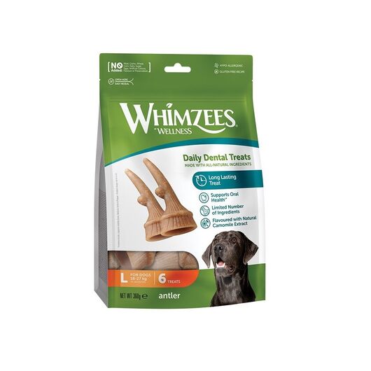WHIMZEES Wege Antler L - dog treat - 6