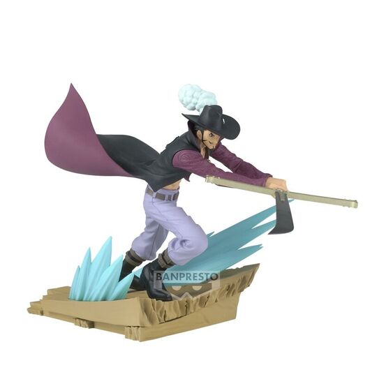 BANPRESTO One Piece Senkozekkei Dracule Mihawk figure 12cm