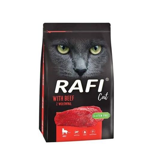 DOLINA NOTECI Rafi Cat with Beef - Dry Cat Food - 7 kg