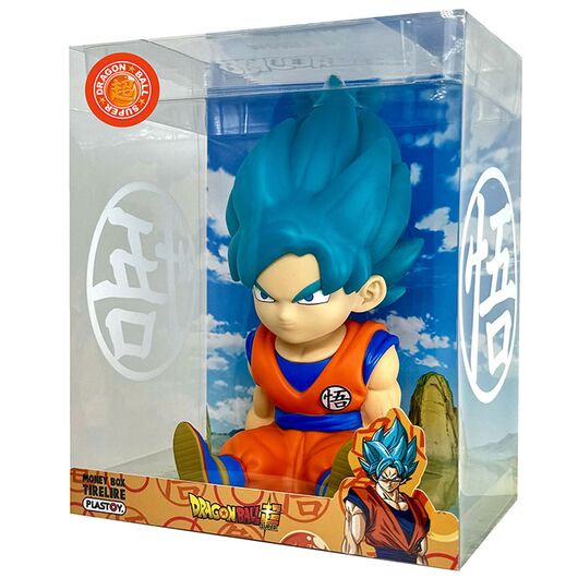 PLASTOY Money Box Dragon Ball Son Goku Super Saiyan Blue 80119