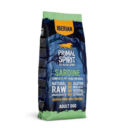 PRIMAL SPIRIT Iberian Sardine – semi-moist dog food – 12 kg