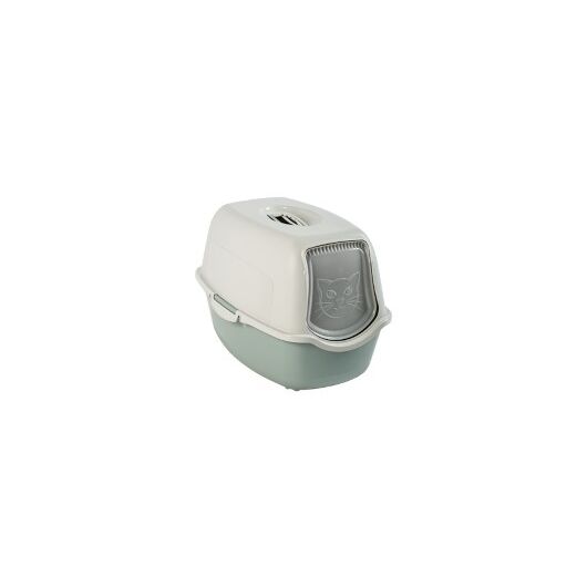 ROTHO Bailey Hooded litter box Green, White