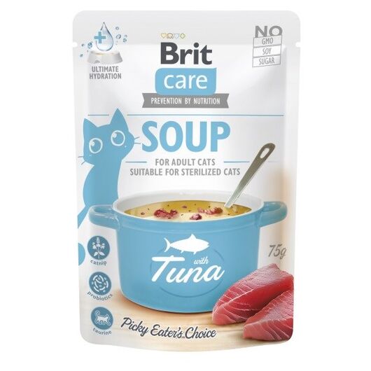 BRIT Care Soup Tuna - soup for cat - 75g
