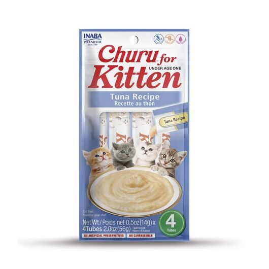 INABA Churu Kitten Tuna - cat treat - 4x14 g