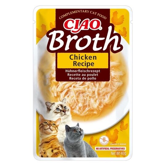 INABA Ciao Broth Chicken - cat treats - 40g
