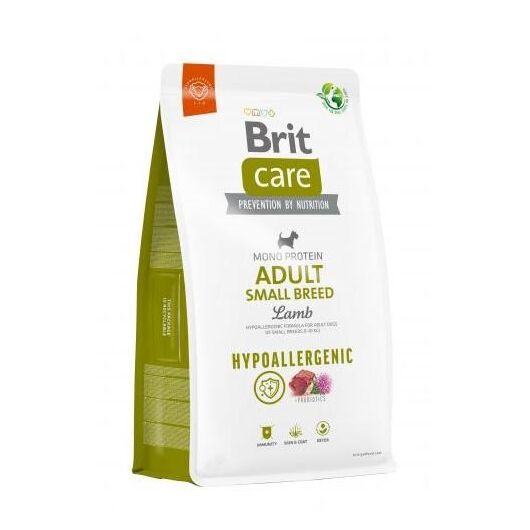 BRIT Care Hypoallergenic Adult Small Breed Lamb&Rice - dry dog food - 3 kg