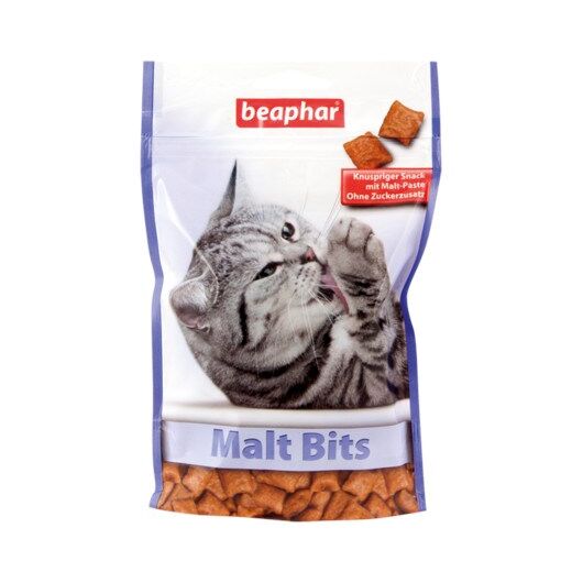 Beaphar Malt Bits - a treat for cats against pilobezoars - 35 g