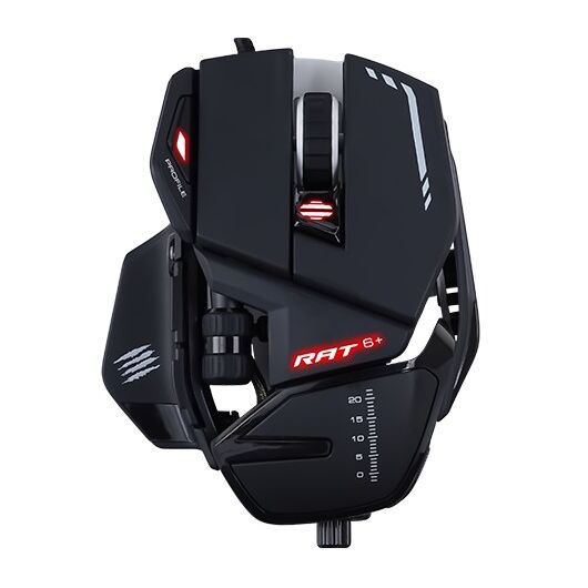 Mad Catz R.A.T. 6+ mouse Right-hand USB Type-A Optical 12000 DPI