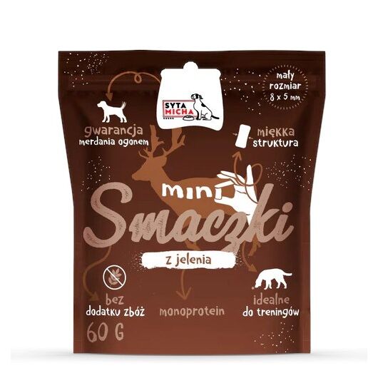SYTA MICHA Mini deer treats - dog treat - 60 g