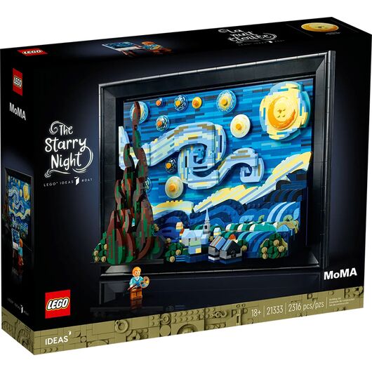 21333 Ideas Vincent Van Gogh Notte Stellata RARE