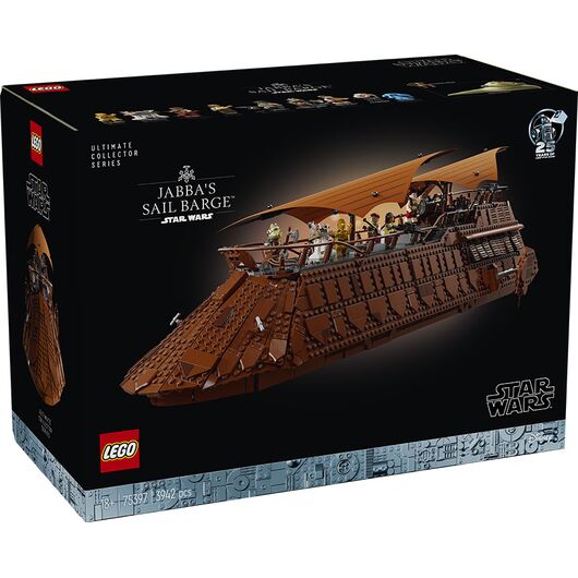 75397 Star Wars Galeone a Vela Di Jabba RARE