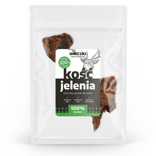 UNISZKI Small Deer Bone - Dog Treat - 1 Piece