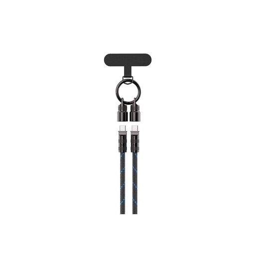 Havit CB6340 - charging cable, 1.2m (black/blue)