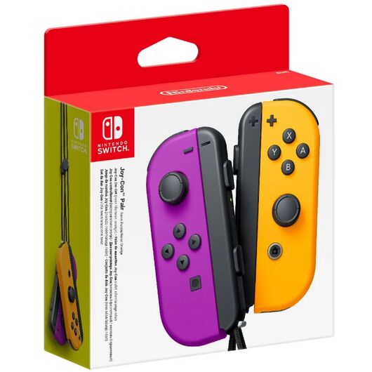 NINTENDO Set 2 Joy-Con Viola Neon-Arancio Neon