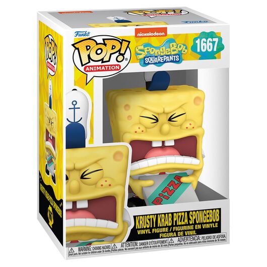 Funko Pop! SpongeBob 25th SpongeBob w/Pizza 1667