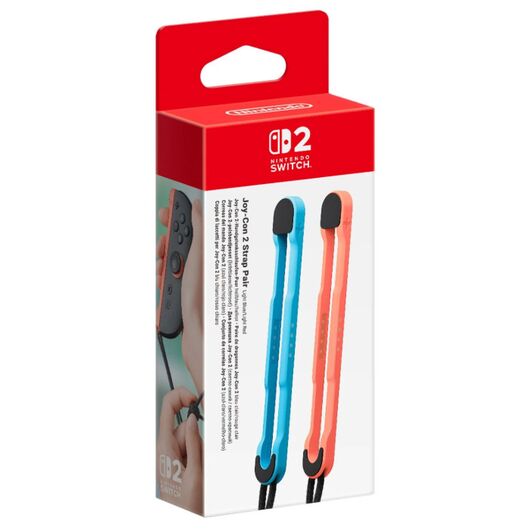 NINTENDO SWITCH 2 Set 2 Cinturini Joy-Con Rosso-Blu