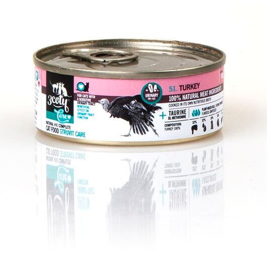 3Coty TURKEY Struvite Care for cats with sensitive urinary tract 80g