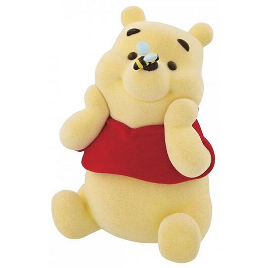 Winnie The Pooh con Ape Flocked