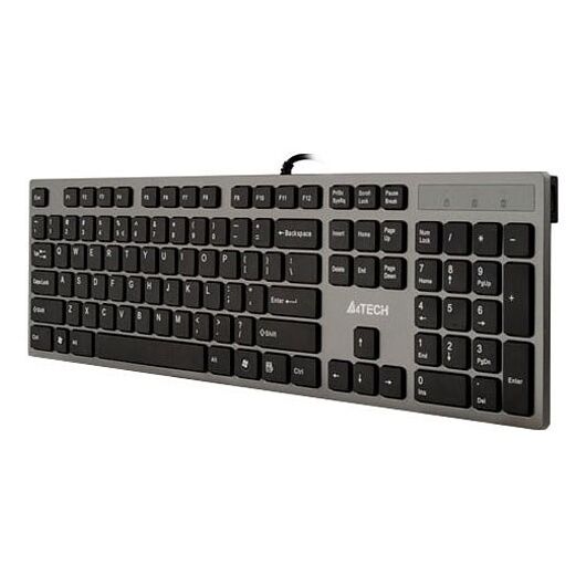 A4Tech KV-300H keyboard USB QWERTY Black, Grey