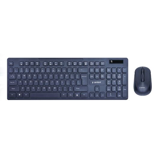 Gembird KBS-WCH-03 keyboard Mouse included Universal RF Wireless + USB QWERTY English Black