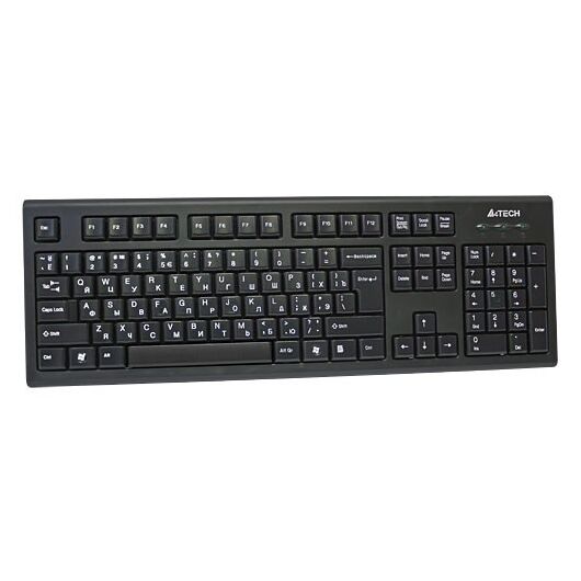 A4Tech KR-85 keyboard USB QWERTY US English Black