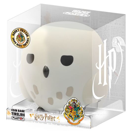 PLASTOY Money Box Chibi Harry Potter Hedwig 80092