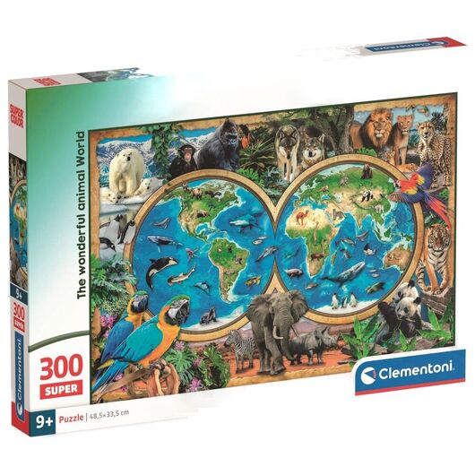 The Wonderful Animal World super puzzle 300pcs