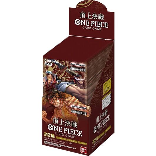 One Piece JPN Paramount War OP-02 Box 24 Buste