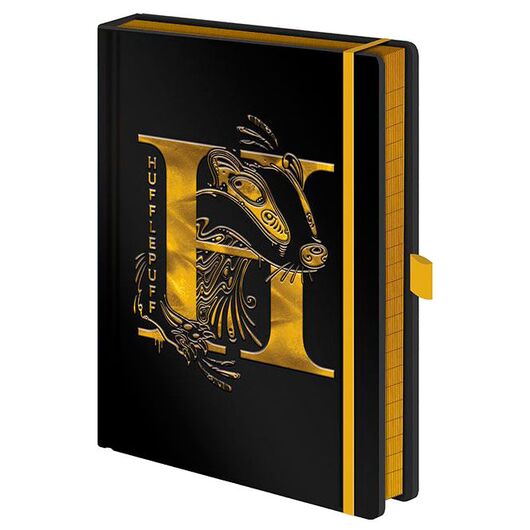 PYRAMID Harry Potter Hufflepuff premium A5 notebook