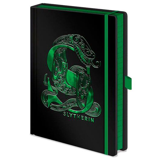 PYRAMID Harry Potter Slytherin premium A5 notebook