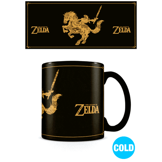 PYRAMID The Legend of Zelda Map heat change mug
