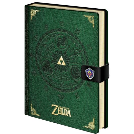 PYRAMID The Legend of Zelda Triforce premium A5 notebook