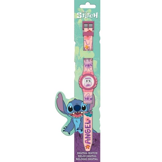 KIDS LICENSING Disney Stitch Angel digital watch