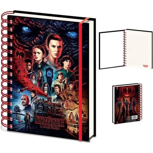 PYRAMID Stranger Things A5 notebook