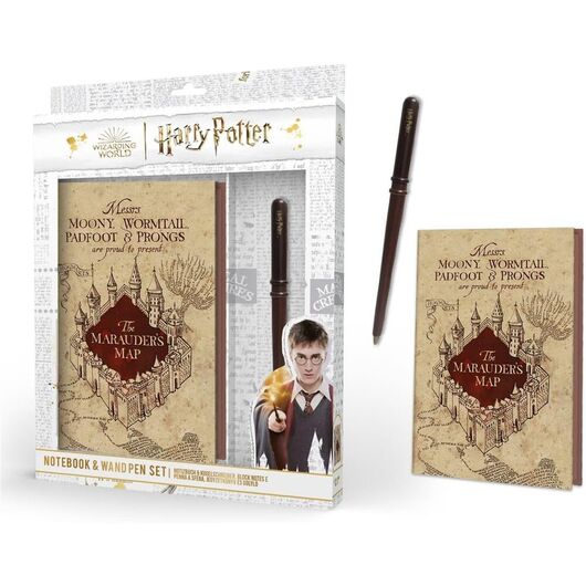 PYRAMID Harry Potter Notebook + wand pen set