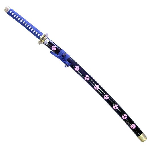 Katana Non Affilata One Piece Shusui Acqua d'Autunno Blu