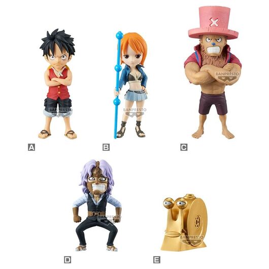 BANPRESTO One Piece Enies Lobby 01 world collectable assorted figure 7cm