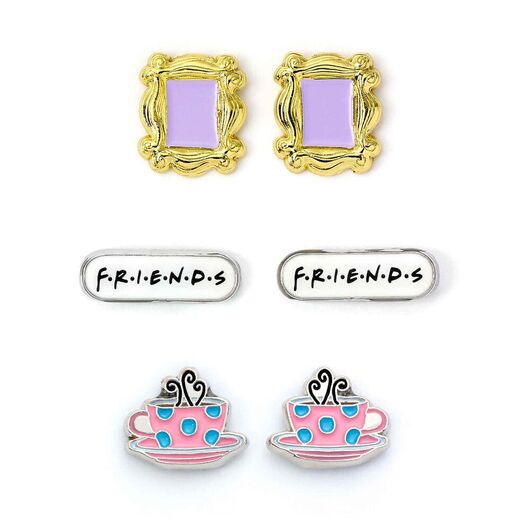 THE CARAT SHOP Friends Set 3 pairs of earrings