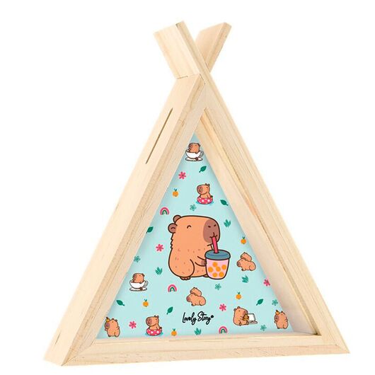 LOVELY STORY Capibara Bubble Tea Tipi Money box