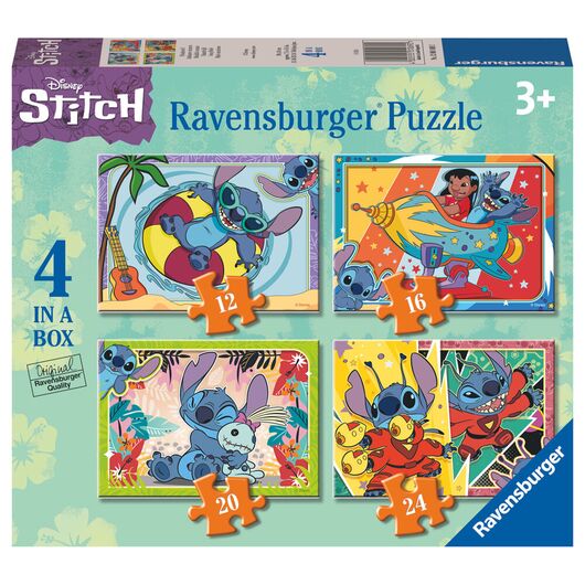 RAVENSBURGER Disney Stitch puzzle 12-16-20-24pcs